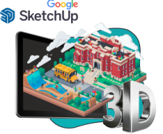 Google SketchUp - Школа программирования для детей, компьютерные курсы для школьников, начинающих и подростков - KIBERone г. Краснообск