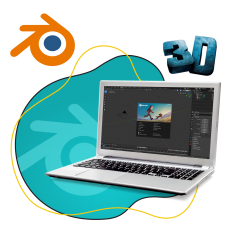 Blender - КИБЕРшкола программирования для детей, компьютерные курсы для школьников, начинающих и подростков - KIBERone г. Краснообск
