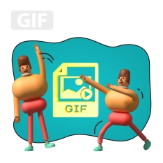Gif-анимация - КИБЕРшкола программирования для детей, компьютерные курсы для школьников, начинающих и подростков - KIBERone г. Краснообск