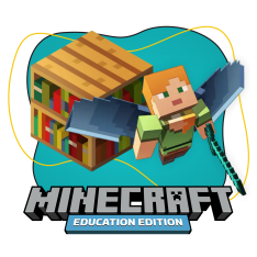 Minecraft Education - КИБЕРшкола программирования для детей, компьютерные курсы для школьников, начинающих и подростков - KIBERone г. Краснообск