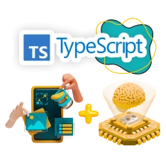 TypeScript + AI: создаём умные веб-приложения - КИБЕРшкола программирования для детей, компьютерные курсы для школьников, начинающих и подростков - KIBERone г. Краснообск