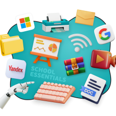 Цифровая база для школьника - КИБЕРшкола программирования для детей, компьютерные курсы для школьников, начинающих и подростков - KIBERone г. Краснообск