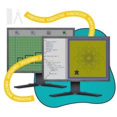 Исполнители чертежник и черепашка - КИБЕРшкола программирования для детей, компьютерные курсы для школьников, начинающих и подростков - KIBERone г. Краснообск