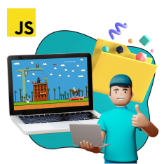 Программирование на JavaScript. Учимся создавать игры! - КИБЕРшкола программирования для детей, компьютерные курсы для школьников, начинающих и подростков - KIBERone г. Краснообск