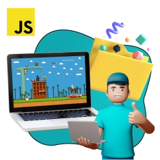 JavaScript + AI. Проектное обучение + геймификация + AI-помощники - КИБЕРшкола программирования для детей, компьютерные курсы для школьников, начинающих и подростков - KIBERone г. Краснообск