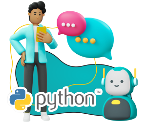 Умный чат-бот на Python - Школа программирования для детей, компьютерные курсы для школьников, начинающих и подростков - KIBERone г. Краснообск